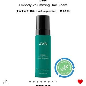 JVN Embody Volumizing Foam